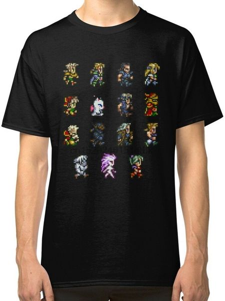 

final fantasy vi men black tees shirt clothing