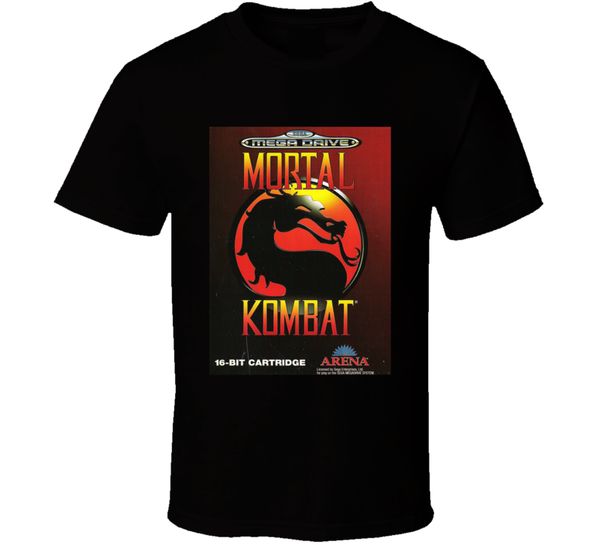 

new mortal kombat retro video game men's t-shirt clothing size s-2xl fashion tee shirt