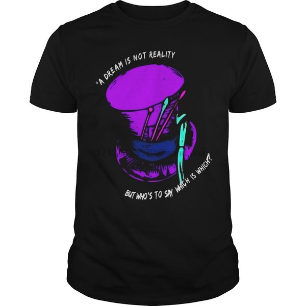 

men t shirt short sleeve mad hatter reality alice in wonderland tee cool women t-shirt tee