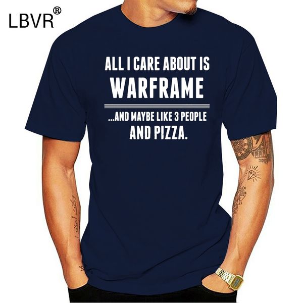 

warframe all i care about is video game fan t shirt