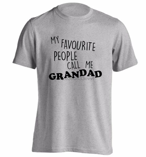 

my favourite people call me grandad t-shirt family birthday fathers day 393
