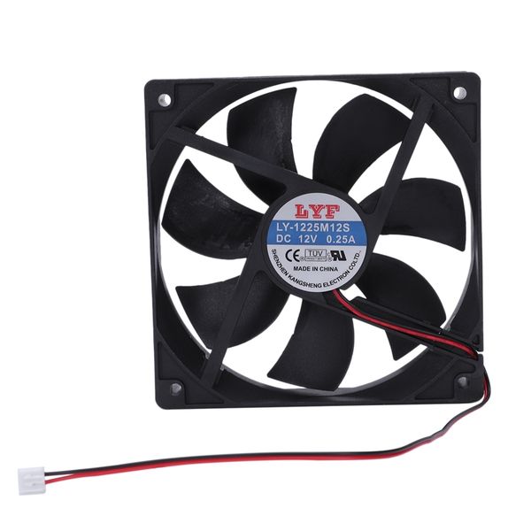 

electric fans 120mm x 25mm 12v 2pin sleeve bearing cooling fan for computer case