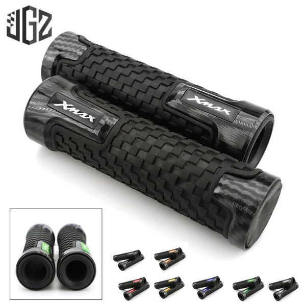 

for xmax 300 250 hand grips 22mm rubber gel plastic carbon motorcycle accessories handlebar grips cover xmax handgrips