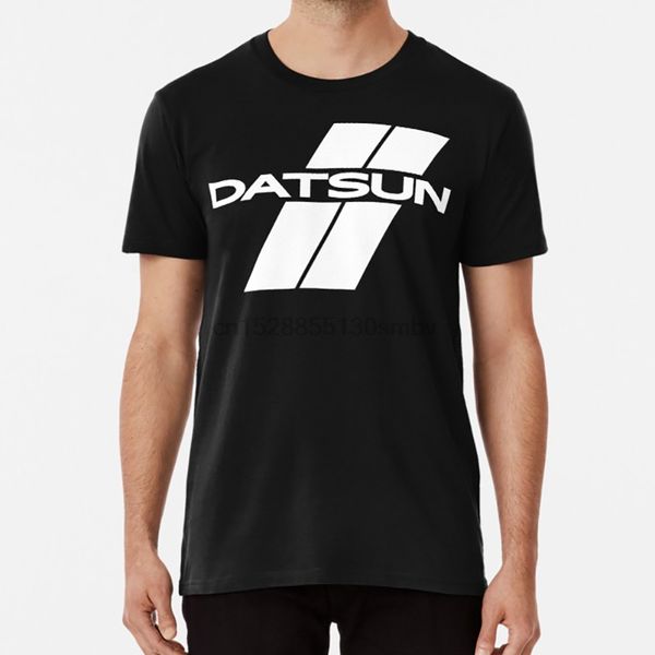 

datsun stripes (white) t shirt datsun car motor emblem 1200 sunny 510 610 240z skyline