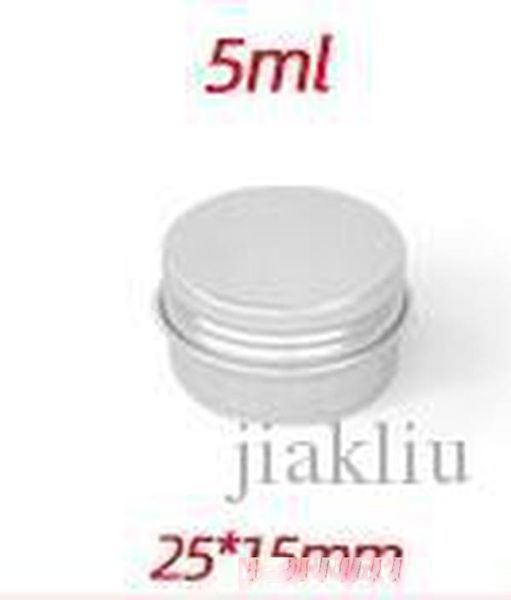 

5ml 10ml 15ml 20ml 25ml 30ml 50ml 60ml 150ml aluminum lip gloss container cream jar cosmetic container health and beauty container a479