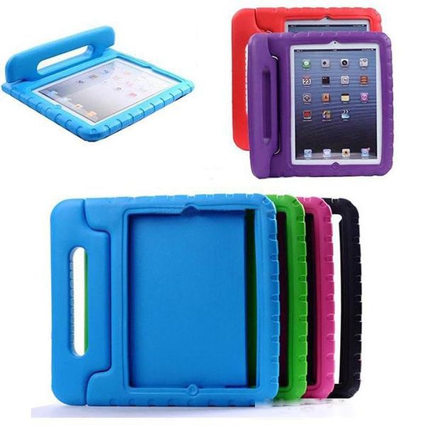 

portable kids safe foam shock proof eva handle cover stand case for ipad 10.2 mini 12345 2/3/4 air 5 6 9.7 2017