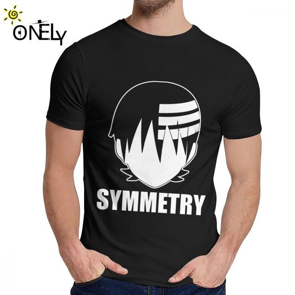 

soul eater symmetry manga tsubaki nakatsukasa t-shirt leisure round collar retro man's retro classic s-6xl t-shirt