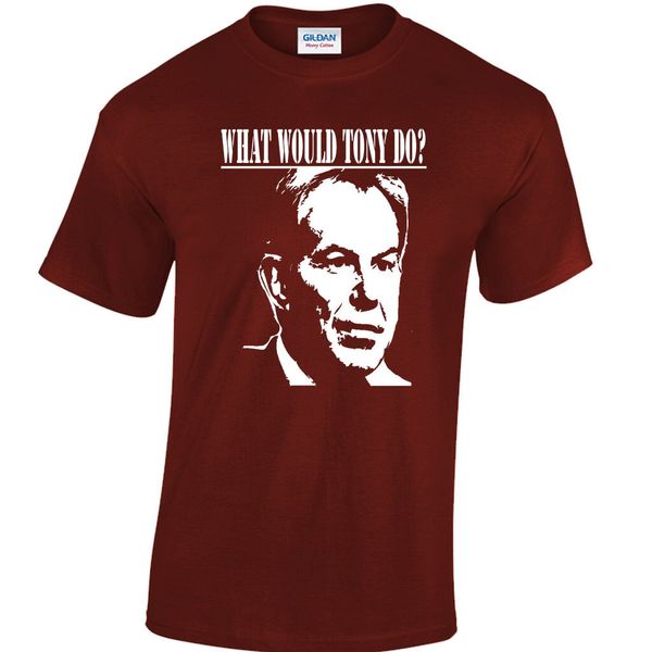 

тони блэр чествование t-shirt что бы тони делать футболка