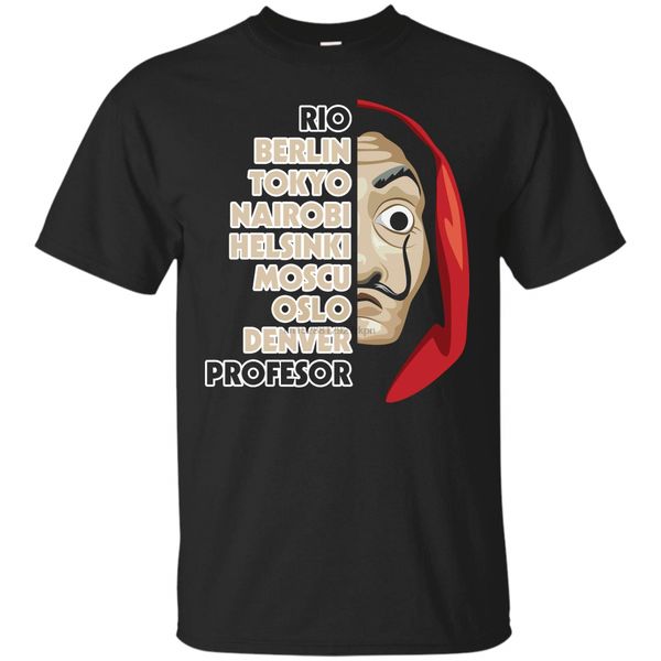 

casa de papel t shirt mask