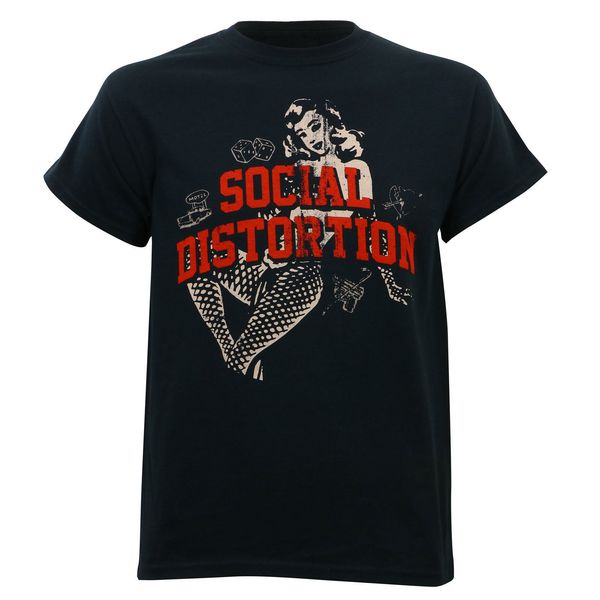 

authentic social distortion white light icons t-shirt s-2xl new