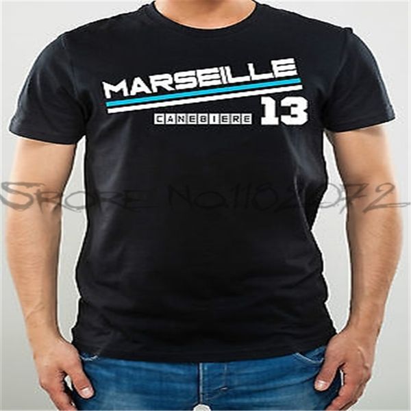 

t-shirt marseille - canebiere 13 om - taille tee shirt summer brand tshirt for male cotton man sbz5352