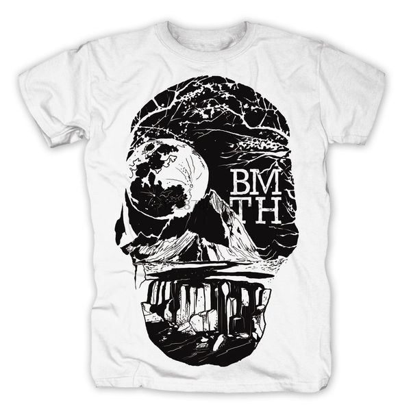 

bring me the horizon skull forest offizielles herren t shirt
