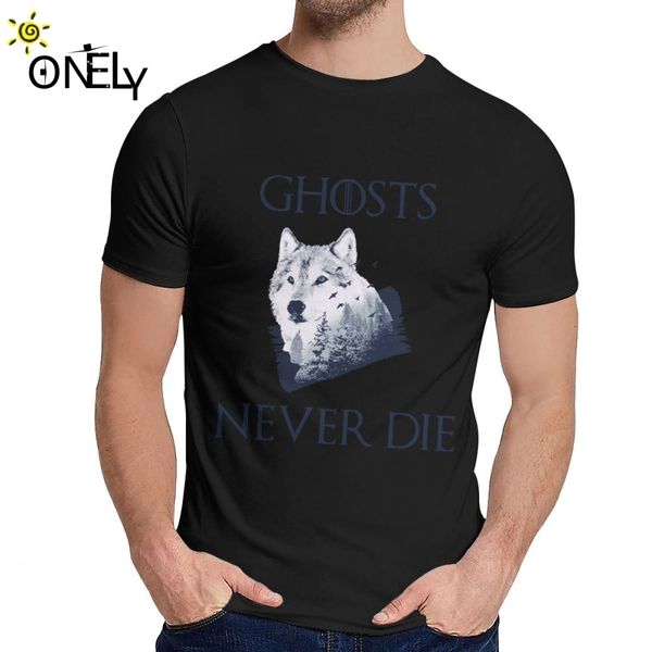 

for male tee shirt chosts never die t shirt game of thrones quality cotton round neck cartoon print la camiseta
