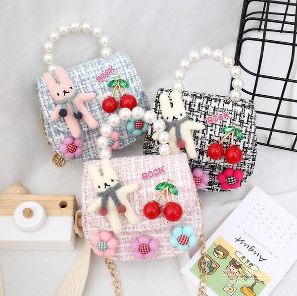 

2020 Children Little Bag Girl Cute Princess Chain Shoulder Bags Baby Crossbody Mini Girl Handbags