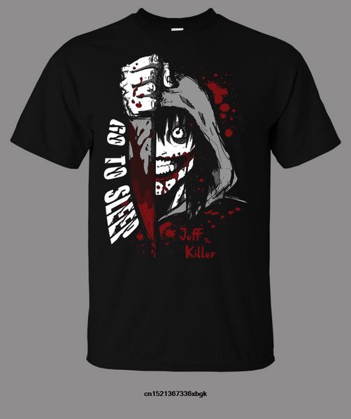 

jeff the killer t-shirt - direct from stockist t shirts men o neck tee print t-shirt men summer style