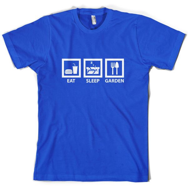 

eat sleep garden - mens gardening t-shirt - 10 colours - gift / present print t shirt mens short sleeve tshirt homme
