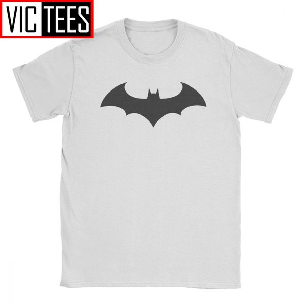 

мужчины бэтмен символ простой bat силуэт логотип tshirt 100 процентов хлопка повседневный winter t-shirt крупногабаритные мужской