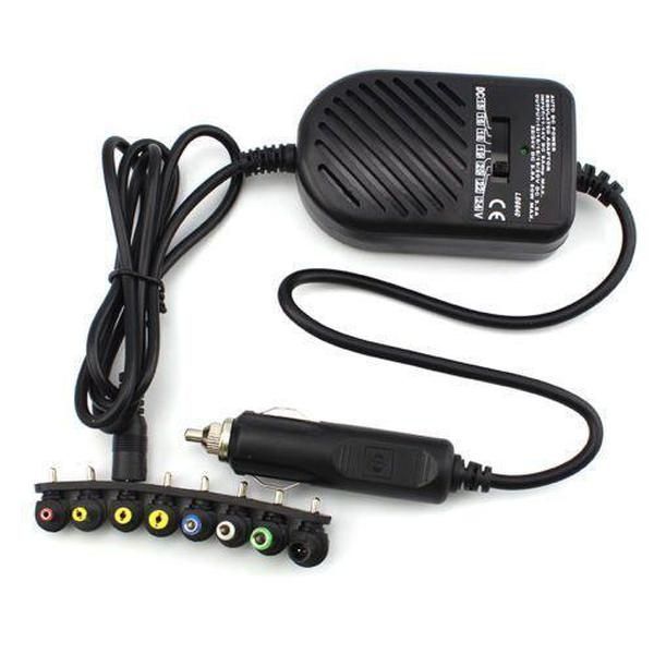 

universal dc 80w car auto charger power supply adapter set for lapnotebook with 8 detachable plugs wholesale