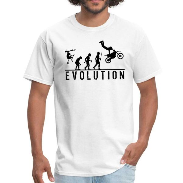

evolution dirt bike mx stunt men's t-shirt