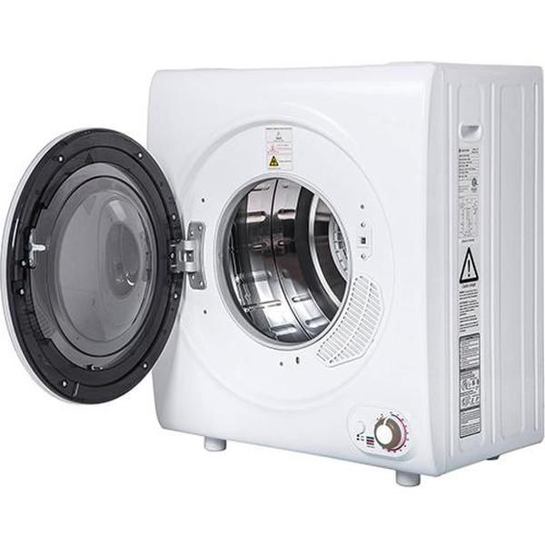 

compact laundry dryer 9 lbs capacity with 1400w drying power easy clothes dryer c0102 us stock