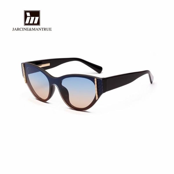 

retro studded cat's eye sunglasses for women, White;black