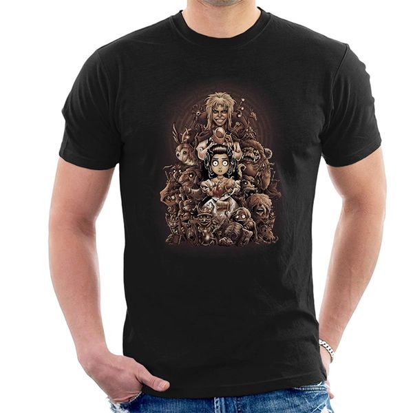

labyrinth thirteen hours tim burton men's t-shirt mens new t shirts printing casual printing tee