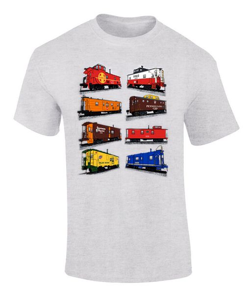 

caboose authentic railroad t-shirt [100] homme plus size tee shirt