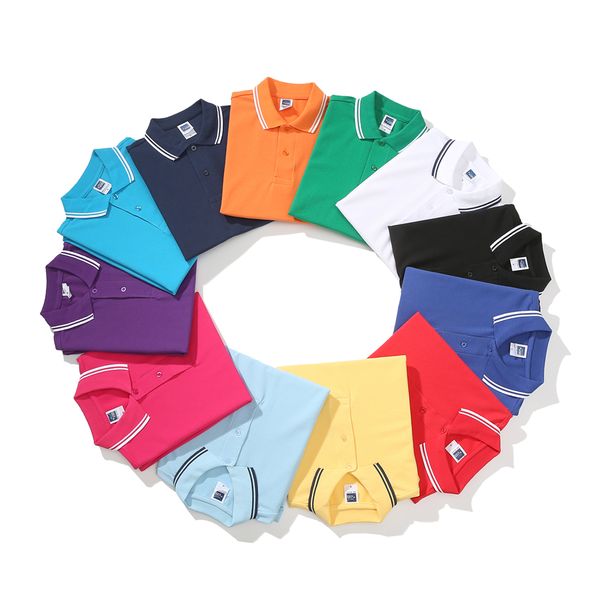 

мужчины лето хлопок поло мода женщин мода идет с plussize коротким рукавом поло мужской твердая джерси breath умелым унисекс тройника