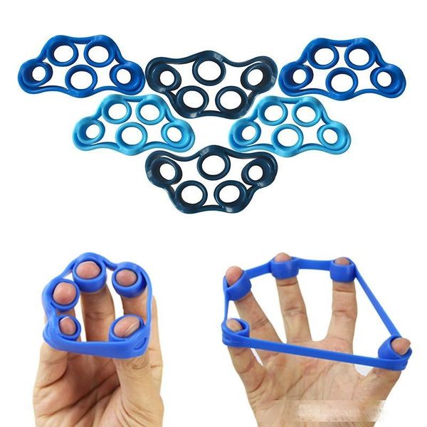 

hand resistance band yoga exercisers finger stretcher exerciser grip strength wrist exercise finger trainer 3 color