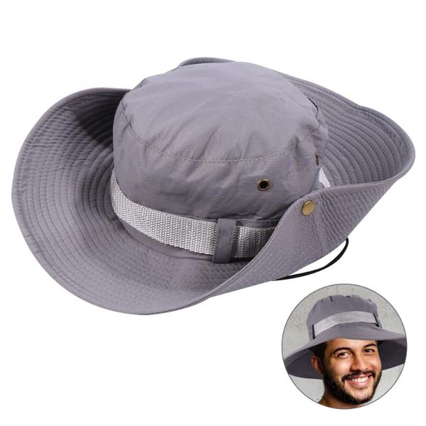 

wide brim hats 1pc man sunhat creative for men park travel outdoor, Blue;gray