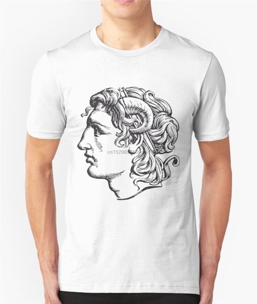 

александр великий футболка король древней греции история casual tee shirt