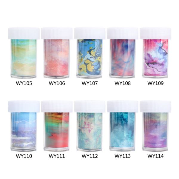 

1 pcs 4*100cm nail art transfer foil stickers 3d marble series nail foils sticker starry sky diy decal paper for diy nails art, Silver;gold