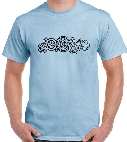 

dr who's name in circles - mens funny sci-fi t-shirt the doctor gallifrey summer o neck tee shirt