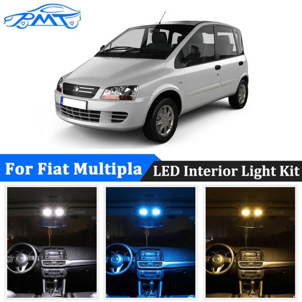 

bmt 7x auto led interior map dome trunk light canbus no error for multiple 186 1999-2010 bulbs for car accessories lighting