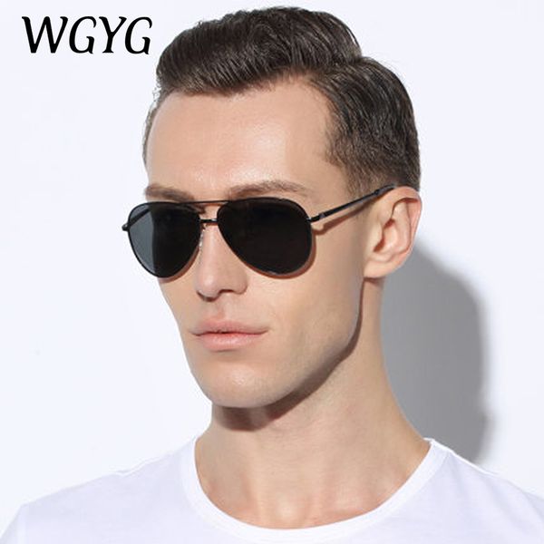 

wgyg sunglasses men and women driving sunglasses retro uv protection goggles driver glasses, White;black