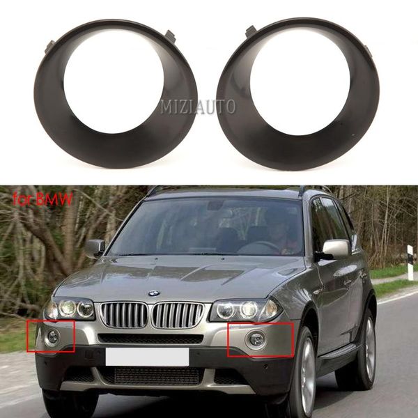 

лампа hood противотуманные фары lamptrim для x3 e83 lci 2007 2008 2009 2010 driving light cover грунтованный гриль стима грунтованный черный