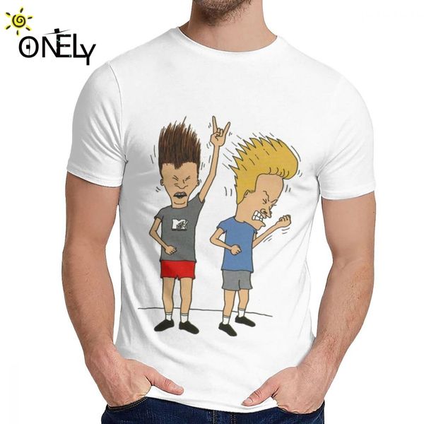 

soft beavis butthead rock short sleeve man's new custom leisure fashion o-neck tee