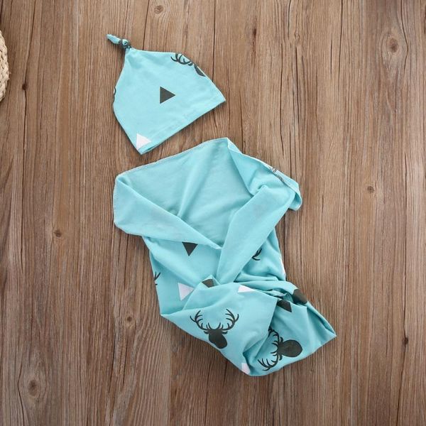 

pudcoco fashion toddler newborn baby boy girl warm blankets christmas cute deer soft stretch wrap swaddle blanket
