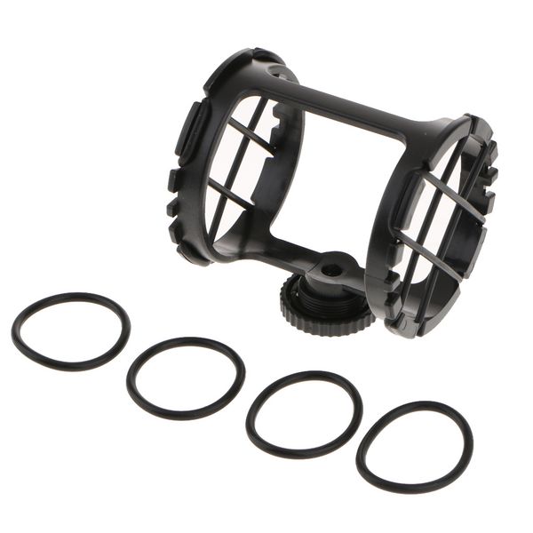 

by-c03 camera shoe shockmount bracket with cold shoe mount for microphones