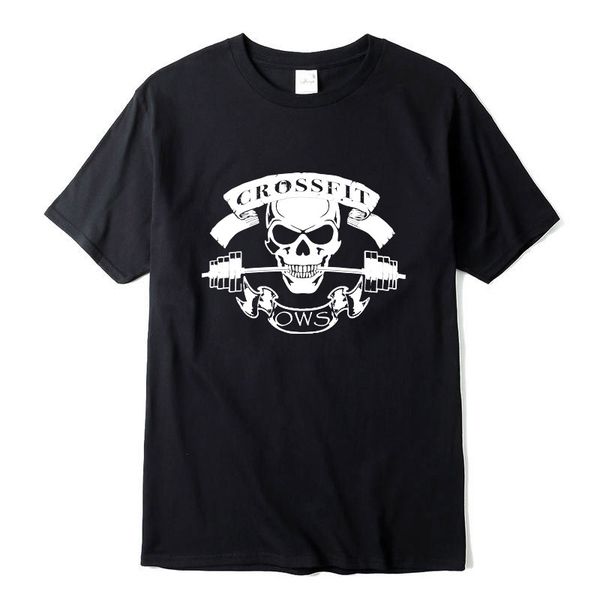 

summer new skull t shirts men short sleeve t-shirt fitness cotton tshirt homme camisetas t-shirts men's tee shirts man clothes