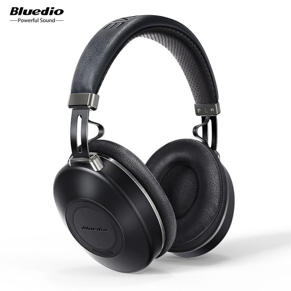 

bluedio h2, bluetooth headphones, anc, wireless headset, hifi sound, step counting, sd card slot, cloud function, smart app