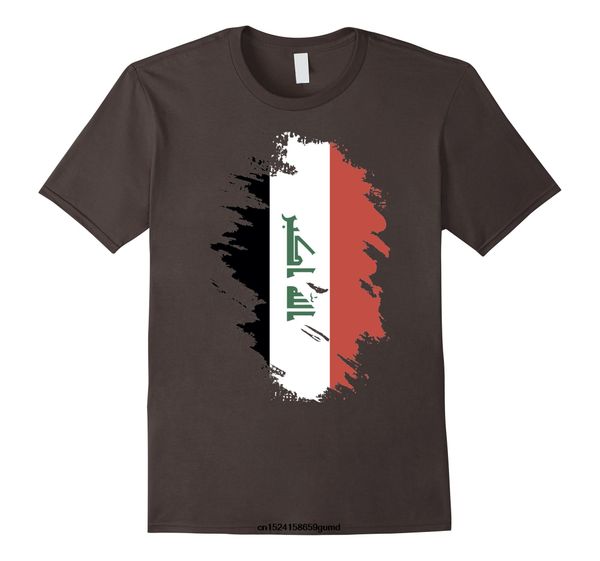 

смешные люди тенниска женщины новизна тенниску флаг ирака t shirt национальный иракских тройник t-shirt