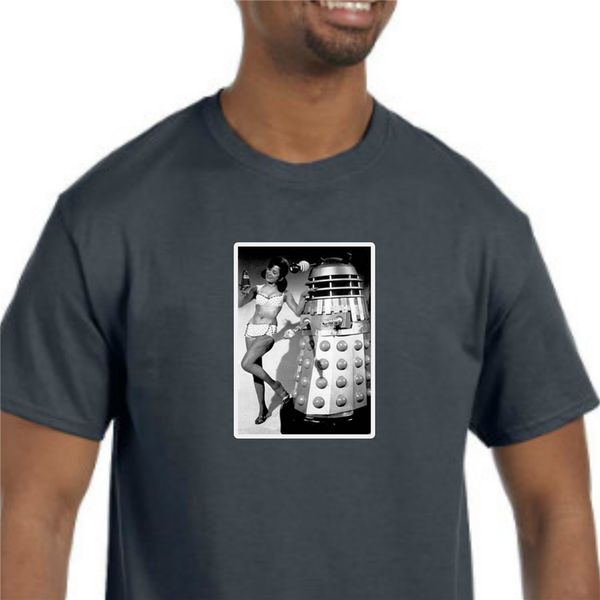 

dalek t-shirt new pick your color & size doctor who loose size ajax funny tee shirt