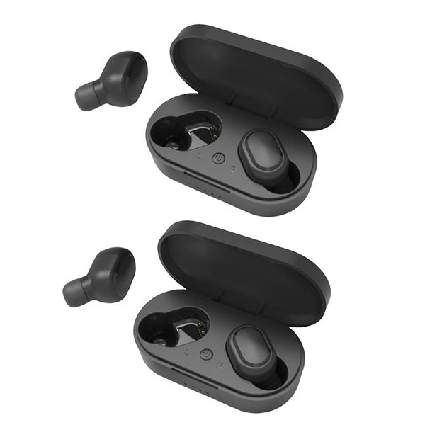 

2 установить bluetooth наушники 5,0 беспроводные наушники с микрофоном громкой связи
