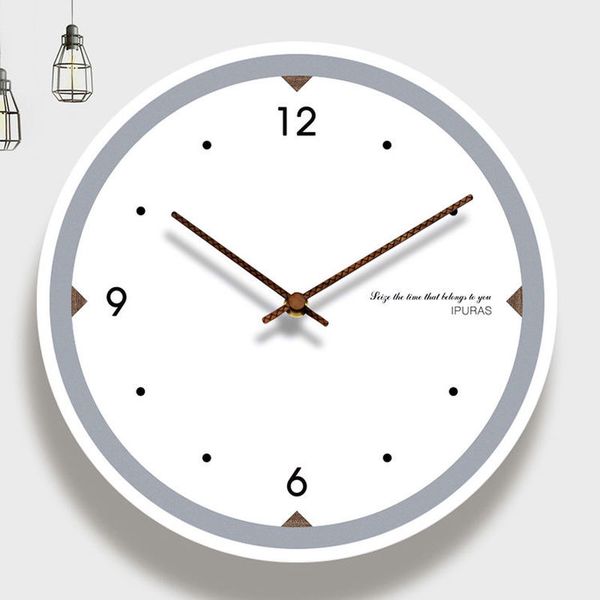 

wall clocks nordic clock living room creative household silent chinese landscape bedroom decoration quartz