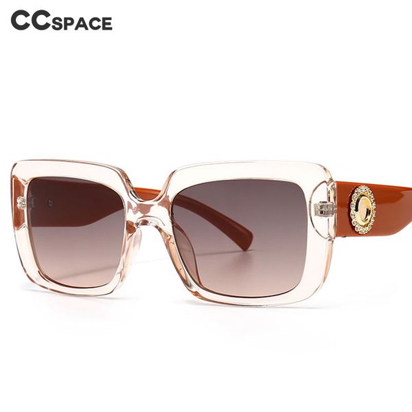 

46514 the new square oversized frame luxury sunglasses men women fashion shades uv400 vintage glasses, White;black