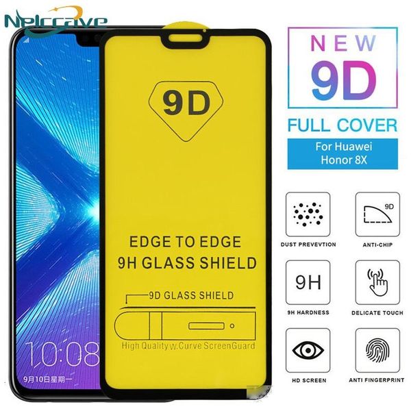 

9d tempered glass screen protector for huawei honor 20 pro 20i 10 10i 9i 9n 9x9 full coverage of screen protector