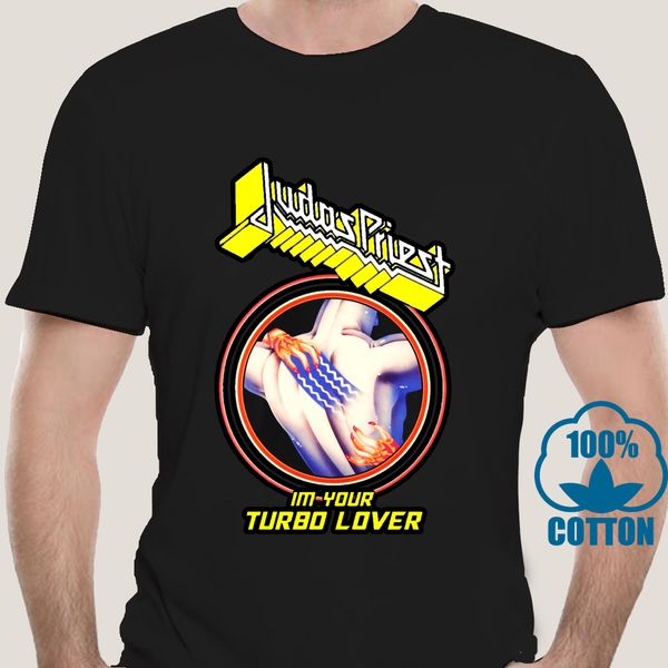 

2440a judas priest turbo ver. 2 t-shirt heavy metal hard rock ian hill (black) s-5xl(1
