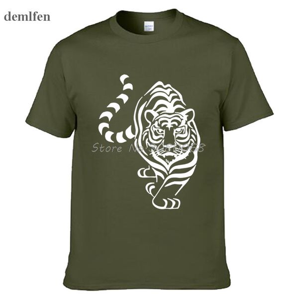 

beastmaster tiger animal 3d print men's t shirt funny casual summer cotton o-neck short sleeve t-shirt cool tees