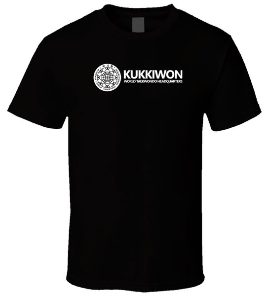 

2019 новый мужской футболка куккивон world тхэквондо 4 black men комфортное хлопка футболка tee рубашки